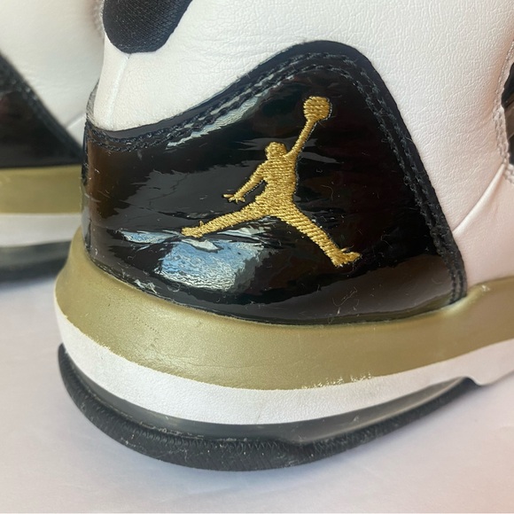 Jordan Max Aura 'White Black Gold' size 10.5 - Picture 7 of 11
